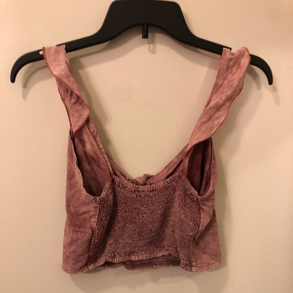 North Shore mauve cropped tank - Picture 2 of 3